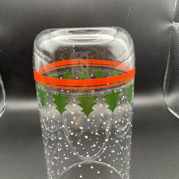 Libbey LRS61 TREES & SNOW 16oz Tumbler Glass Christmas HTF ec - Picture 6 of 12